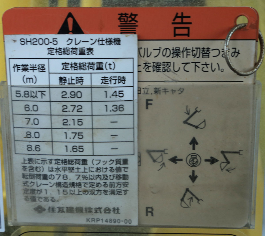 火眼识机（2）：日本进口挖掘机上的标志你知多少？(图11)
