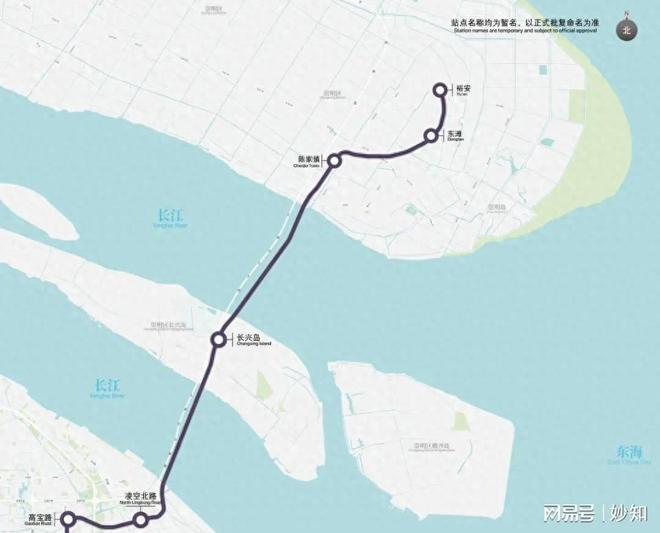 上海地铁崇明线费劲巴拉地建到崇明岛为什么只是点到为止？(图1)