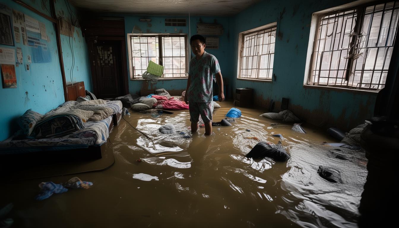 罕见山洪突袭！山村温情未散守望相助能否打动你？(图1)