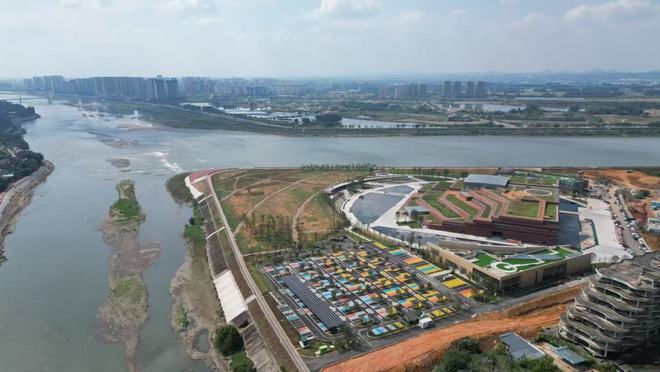 四川江口沉银博物馆建设进入最后阶段紧邻张献忠兵败遗址(图5)