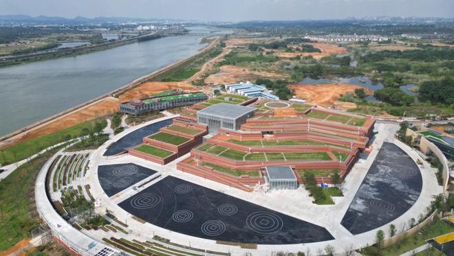 四川江口沉银博物馆建设进入最后阶段紧邻张献忠兵败遗址(图1)