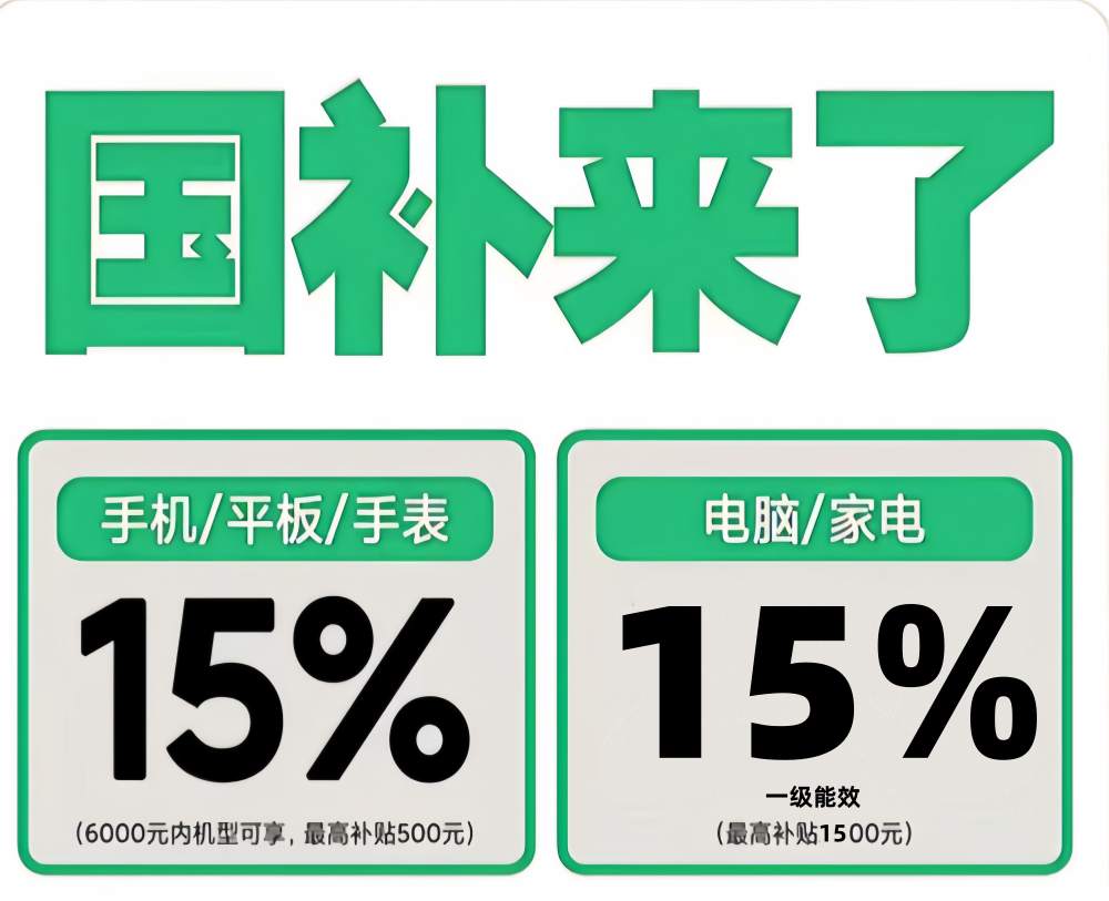 国补2026年最新申领消息：国补怎么领取？手机、家电、汽车领取方法操作教程！(图2)