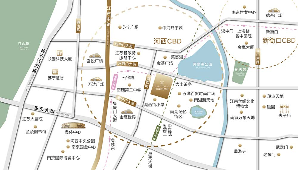 刚刚设计方案曝光！河西“战略要道”即将开建！(图9)