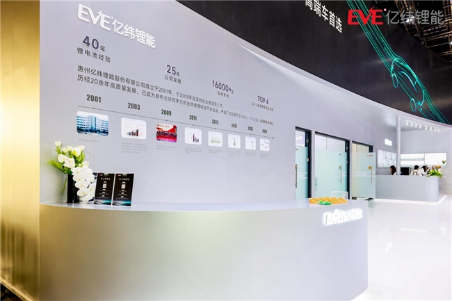 北京车展直击：6米超级大圆柱亮相亿纬锂能成全球高端车企必选项(图5)