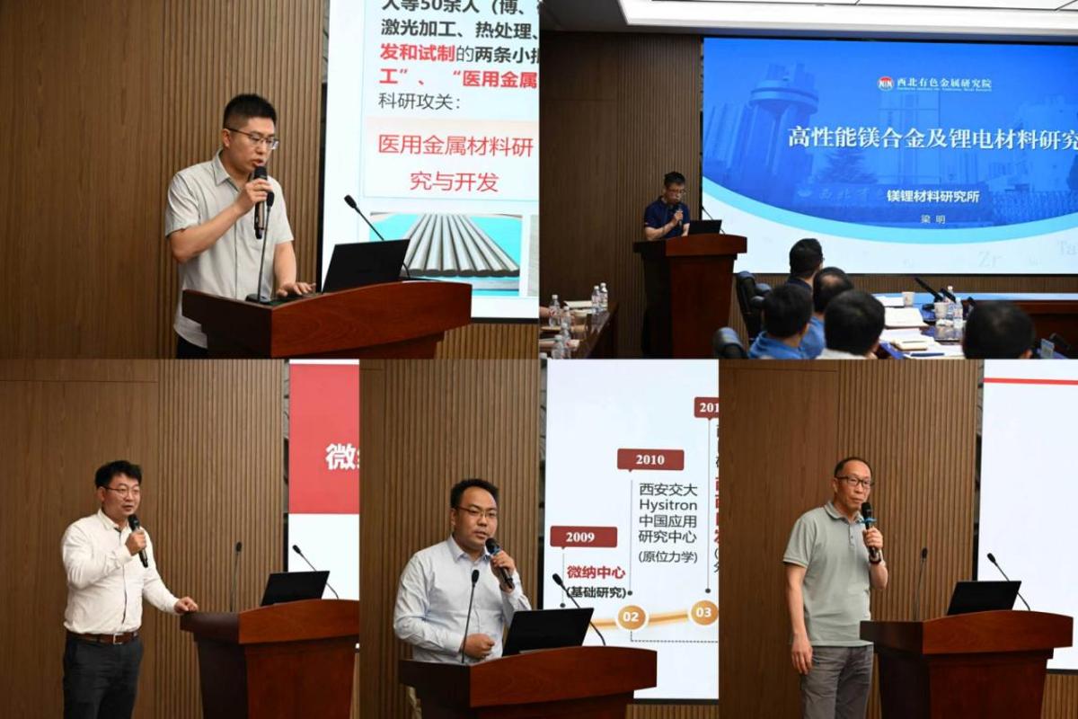 西安交大材料学院微纳师生联合党支部、陕镁中心产学研联合党支部与西北有色金属研究院机关第二开展联学共建(图2)
